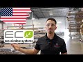 Eco window systems manufacturing facility  hurricane windows and doors