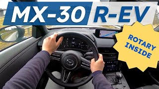 Mazda MX-30 R-EV POV Drive (Binaural Audio)