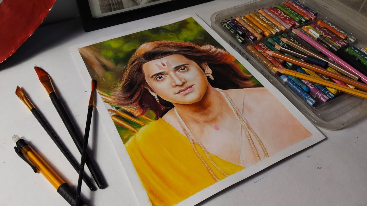 Shree Ram Ji ft. Sujay REU – Realistic Portrait Reveal 🔱✨