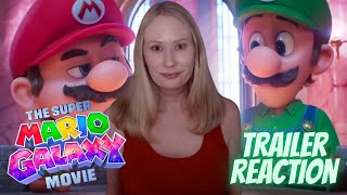 The Super Mario Galaxy Movie - Trailer REACTION