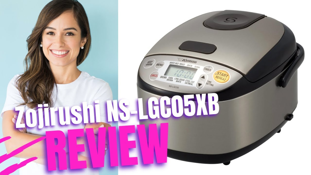 Zojirushi NS LGC05XB Rice Cooker Review YouTube