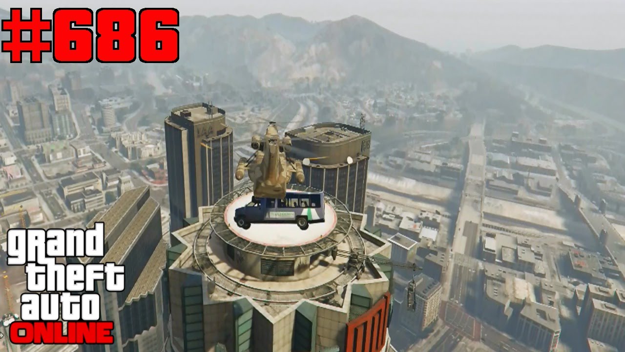 GTA 5 Online 686 Job im Weg [Deutsch] Let´s Play GTA V Online PS4