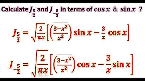 Bessel(-5/2) / Bessel J(5/2)