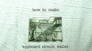 DIY WALLET using recycled materials