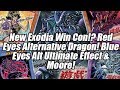 Red Eyes Alternative Dragon!? New Exodia Win Con! Blue Eyes Ultimate Alternative Effect & Moore!