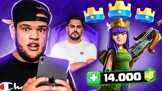 SE NAO PERDER ELE GANHA GEMA - CLASH ROYALE ‹ EduKof Games ›