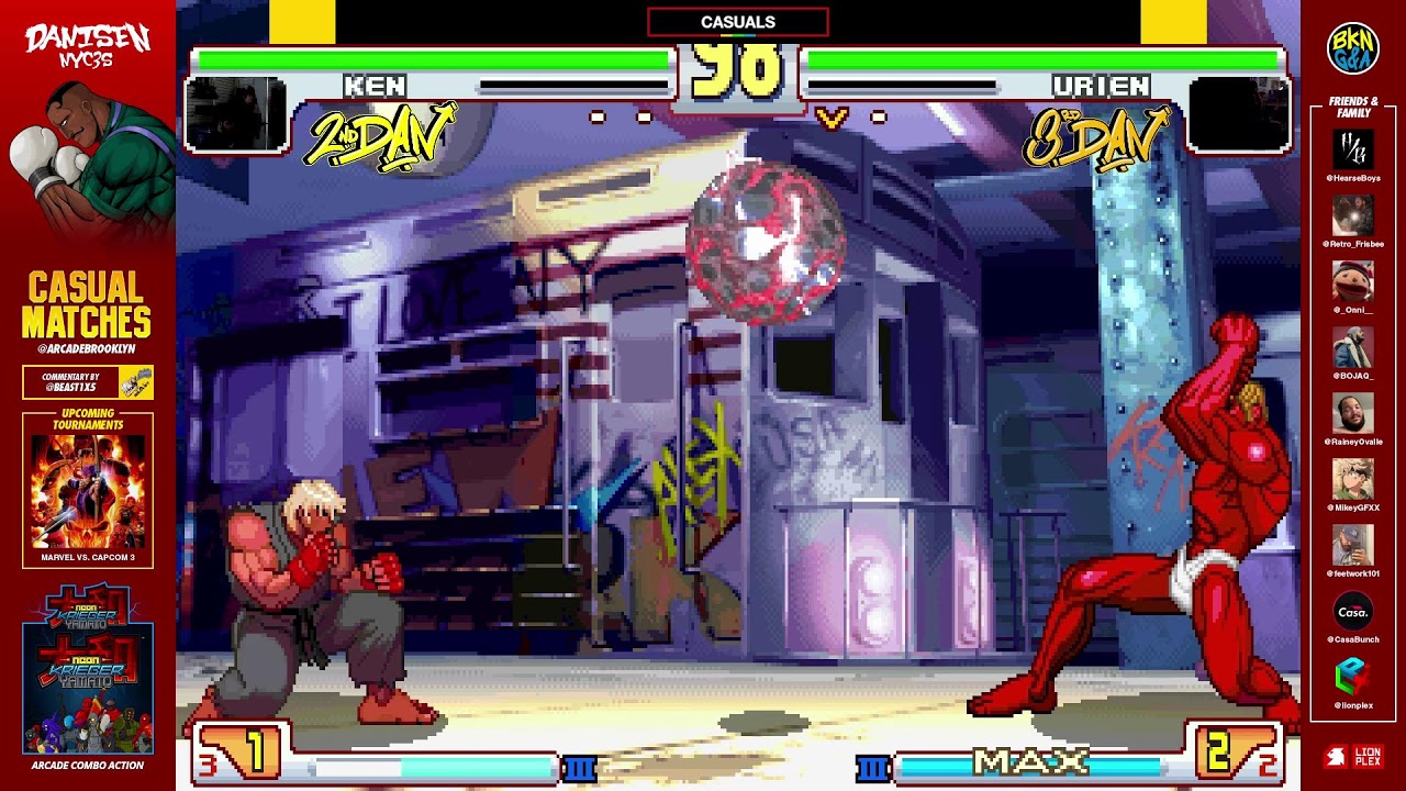 SFIII 3rdStrike Danisen Ranking Battles