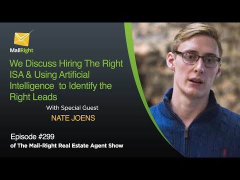 #299 Mail-Right Show :We Discuss Using Artificial Intelligence  to Identify the Right Leads