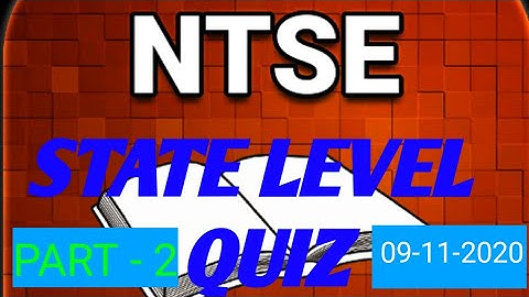 #NTSE  STATE LEVEL SAT PART ANSWER KEY #NTSE STATE LEVEL QUIZ 9.11.2020#FULLY SOLVED QUIZ SAT PART#