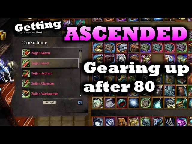 Guide] Tips and guidelines on the different crafting and acquisition  methods of ascended gear and cost calculation tools : r/Guildwars2