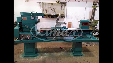 7 Feet Medium Duty Lathe Machine | 80mm Spindle Bore | Vishwakarma Machine Tools | Rajkot (Gujarat)