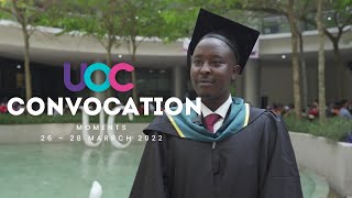 UoC Convocation Moments: Bryan Gitau Kimani, Class of 2021