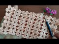 Very nice beautiful crochet flower knitting pattern  making stepbystep explanation for beginners