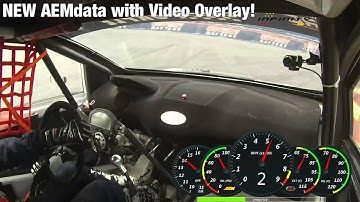 AEMdata - Video Overlay Demo(Full) for AQ-1 Data Logger, Infinity, Series 2 & EMS-4