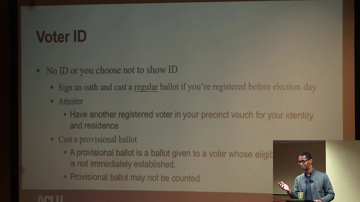 The ACLU on Voting Rights in Iowa