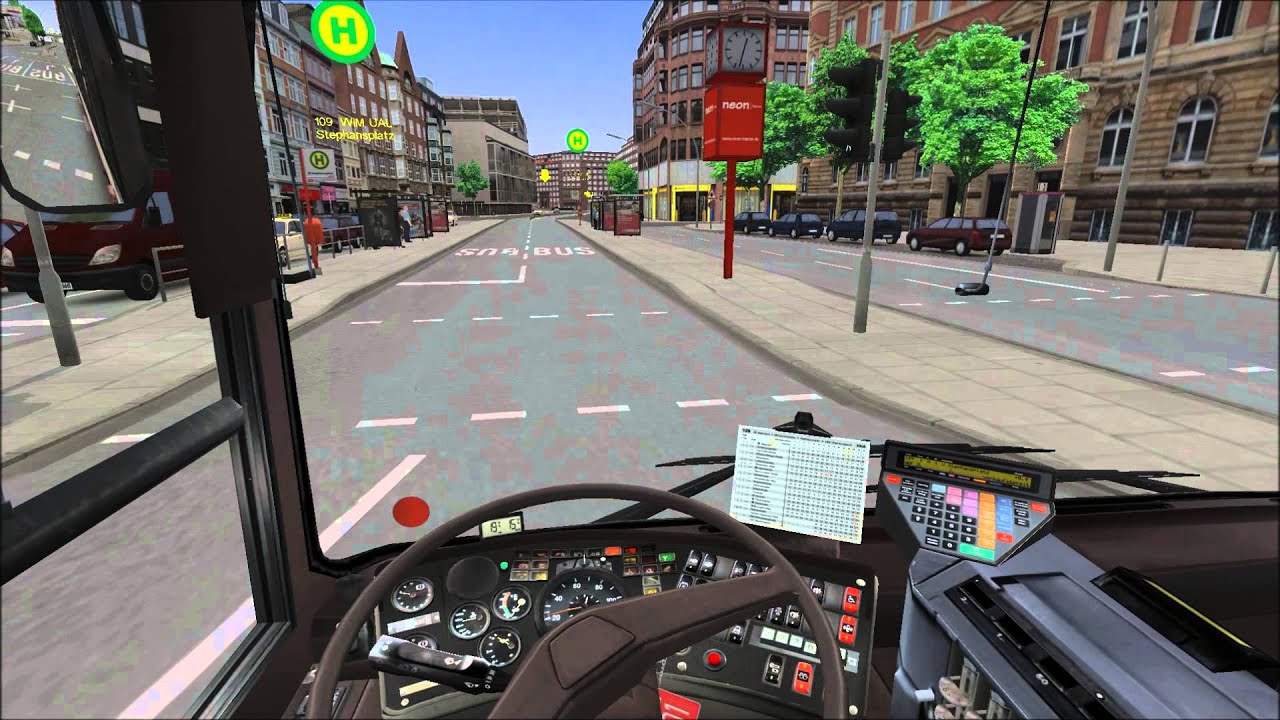 Omsi Hamburg Day and Night addon. 109 full route part 4/4