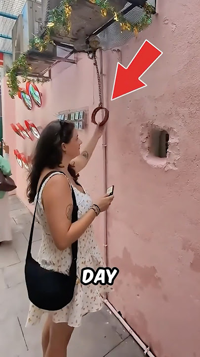 The coffee in the wall😲😂