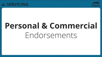 EZLynx 5 - Personal & Commercial – Endorsements