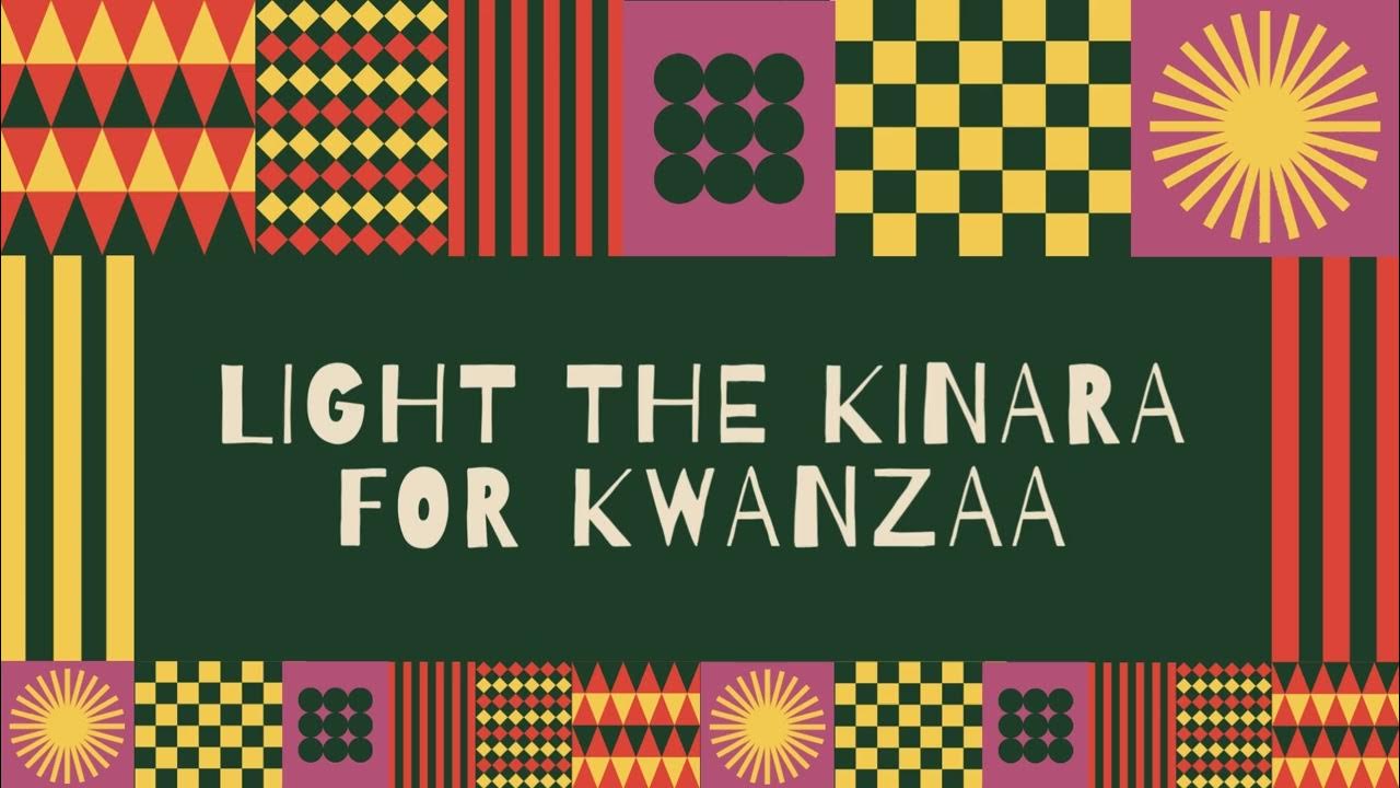 Light the Kinara for Kwanzaa - YouTube