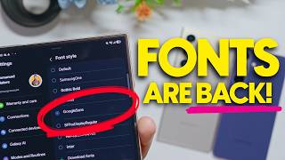 Change Fonts on One UI 9 & 8.5: NEW Working Method! screenshot 2