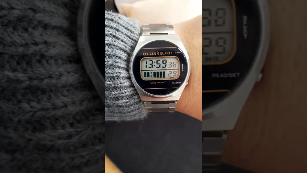 CITIZEN CRYSTRON LC 1978. Cal. 9120A ref. 40-2150