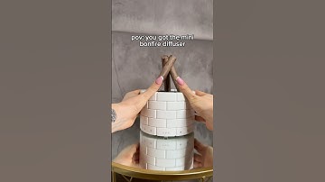 My mini bonfire 🥹 #diffuser #humidifier #relaxing