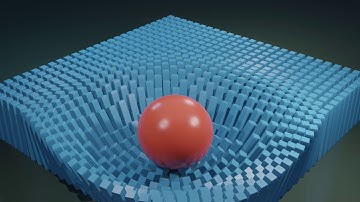 Targeting ball - blender animation nodes; noding product.