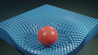 Targeting ball - blender animation nodes; noding product.