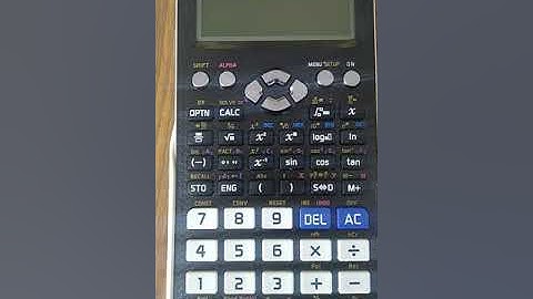 How to fix significant value after a decimal point in fx991 ex