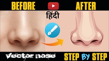 vector nose tutorial for beginners in android// vector nose in infinite design