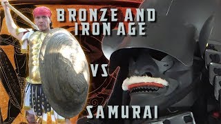 Deadliest Warriors: Bronze & Iron age Spartan Vs Samurai Armor