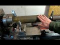 homemade lathe made in Ukraine самодельный токарный станок выставил переднюю бабку