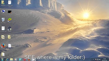 How to Hide Folder in windows 7