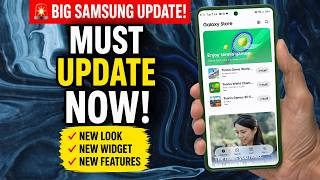 🚨 ОГРОМНОЕ обновление Samsung УЖЕ ВЫШЛО! Новый дизайн Galaxy Store + потрясающие функции в Samsun... screenshot 4