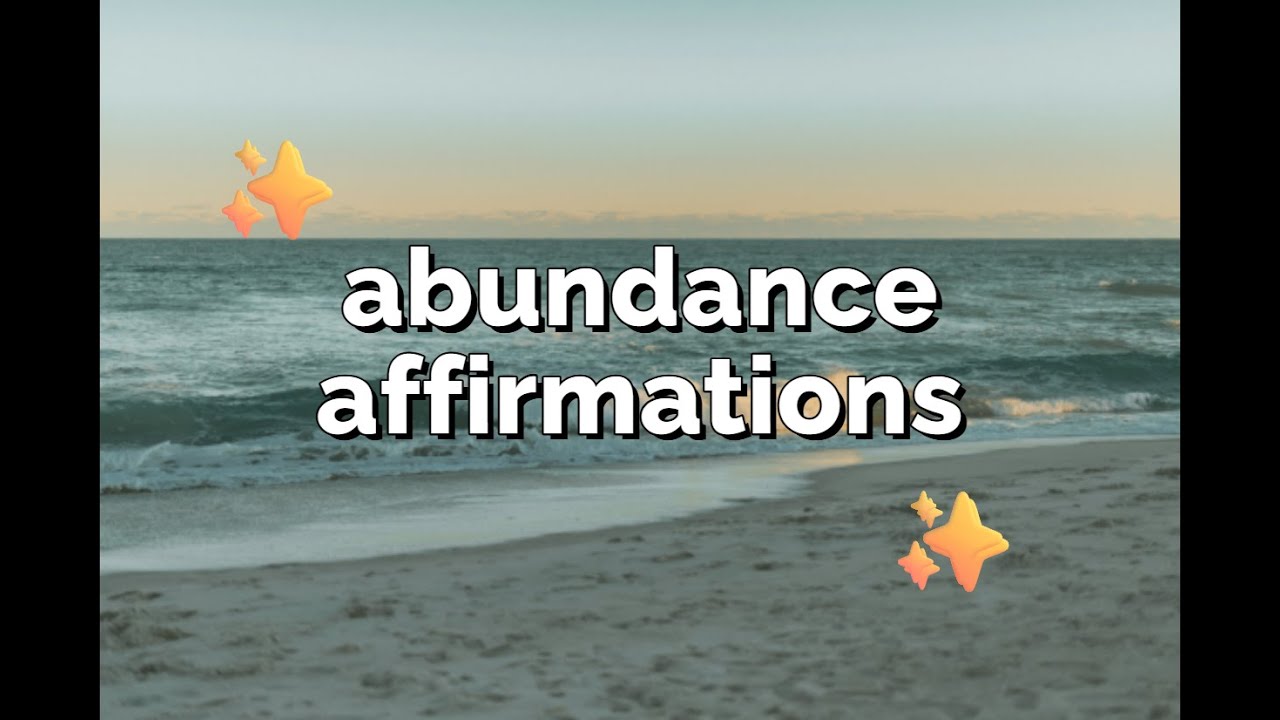 Listen to this every morning | Abundance Affirmation | 5 Minutes