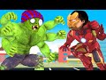 Avenger Hero Nick EVOLUTION Iron Man vs Team Giant Zombies save the world - Scary Teacher 3D Hero