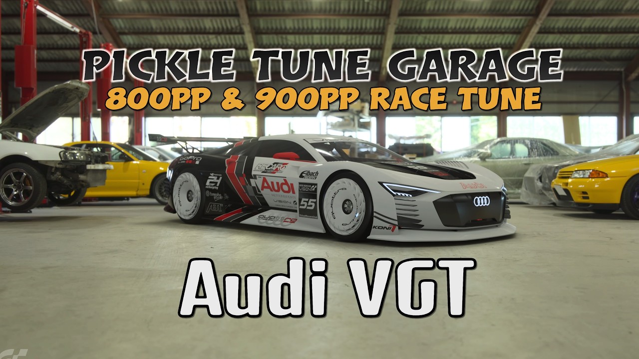 GT7 Audi VGT | 800pp-900pp Race Tune | Pickle Tune Garage (Update