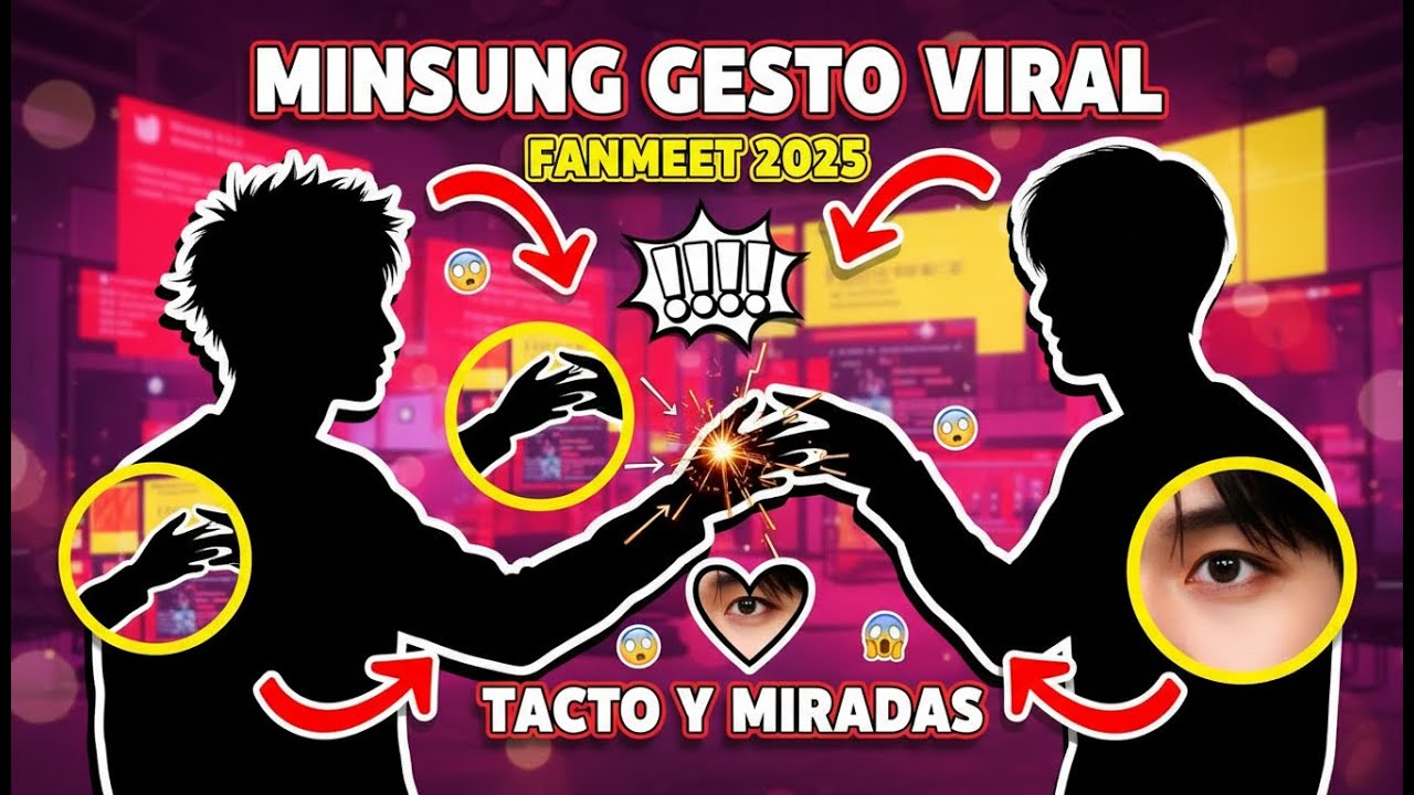 MINSUNG: momento viral y el detalle que encendió el fandom 😳 