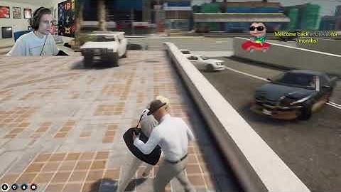 xQc gets robbed by a stream sniper NoPixel 3.0 GTA V RP