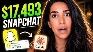 I Made $17,493 With Claude + Snapchat Ads