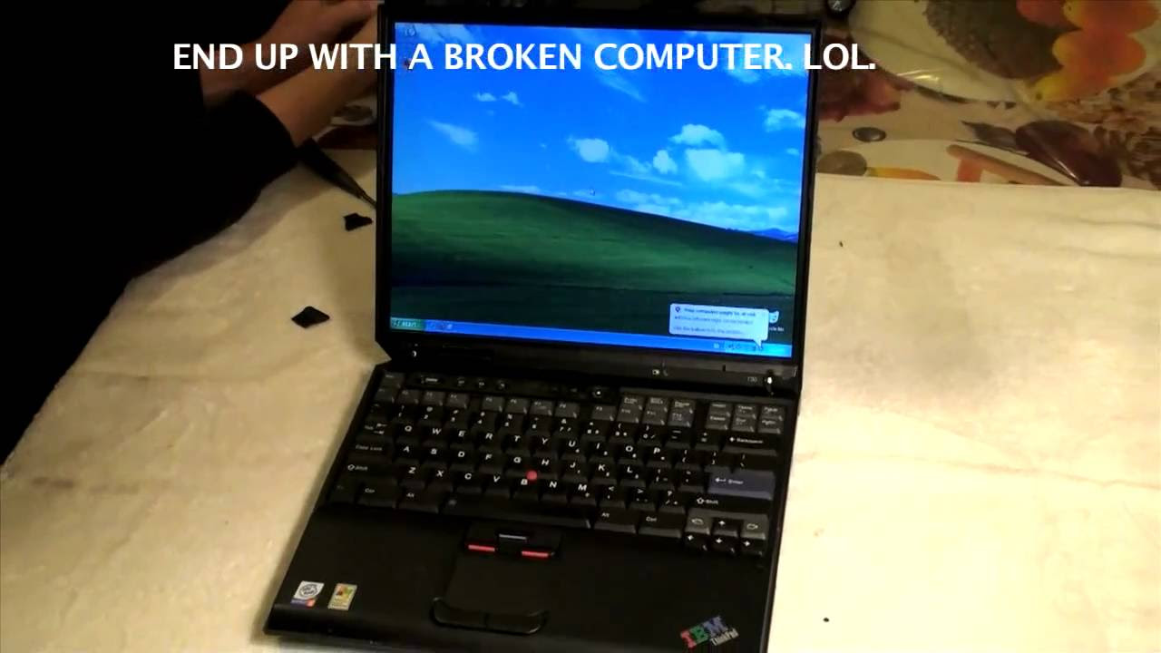 Update New IBM THINKPAD T30 SCREEN REPLACEMENT TUTORIAL.