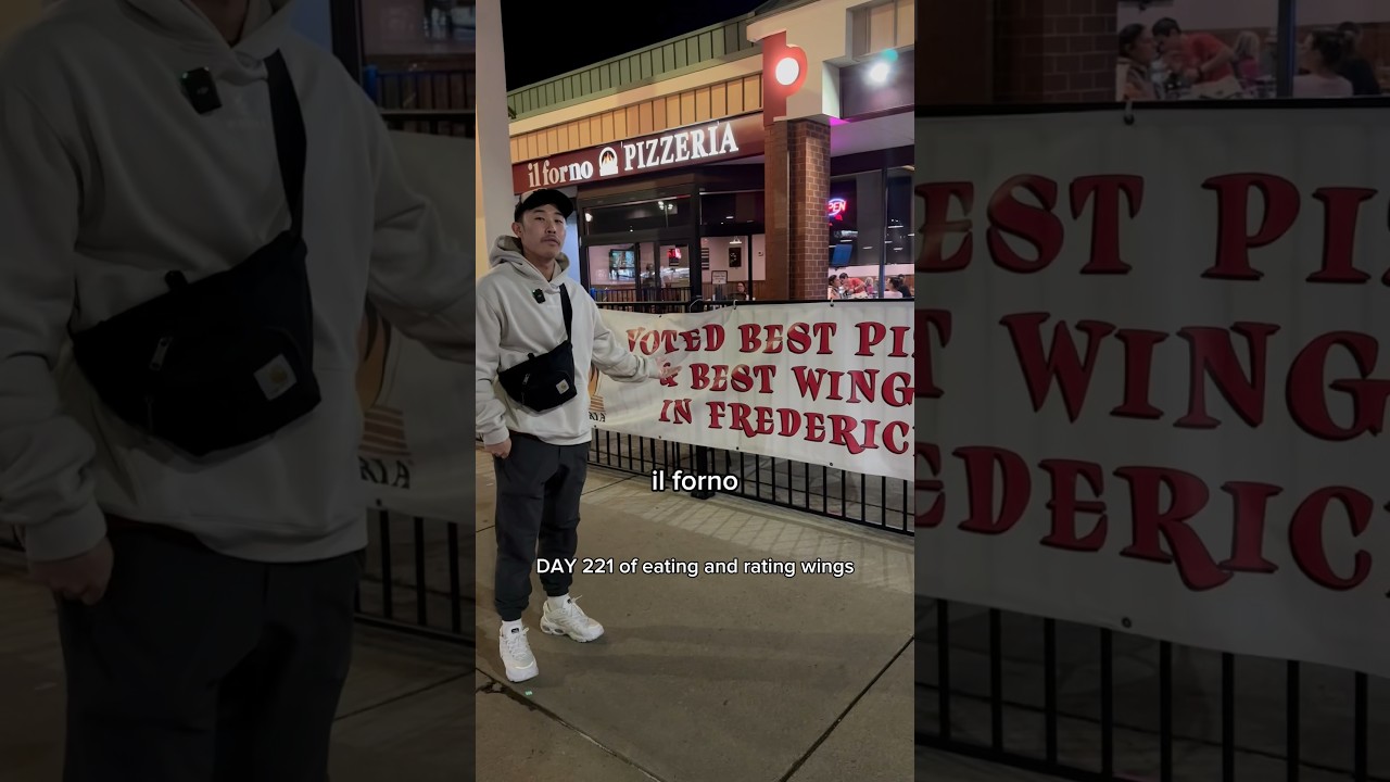 il Forno (Mango Habanero) #chickenwings #foodreview #shorts