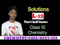 Solutions/Class 12 Chemistry/CBSE/Can't hoff factor