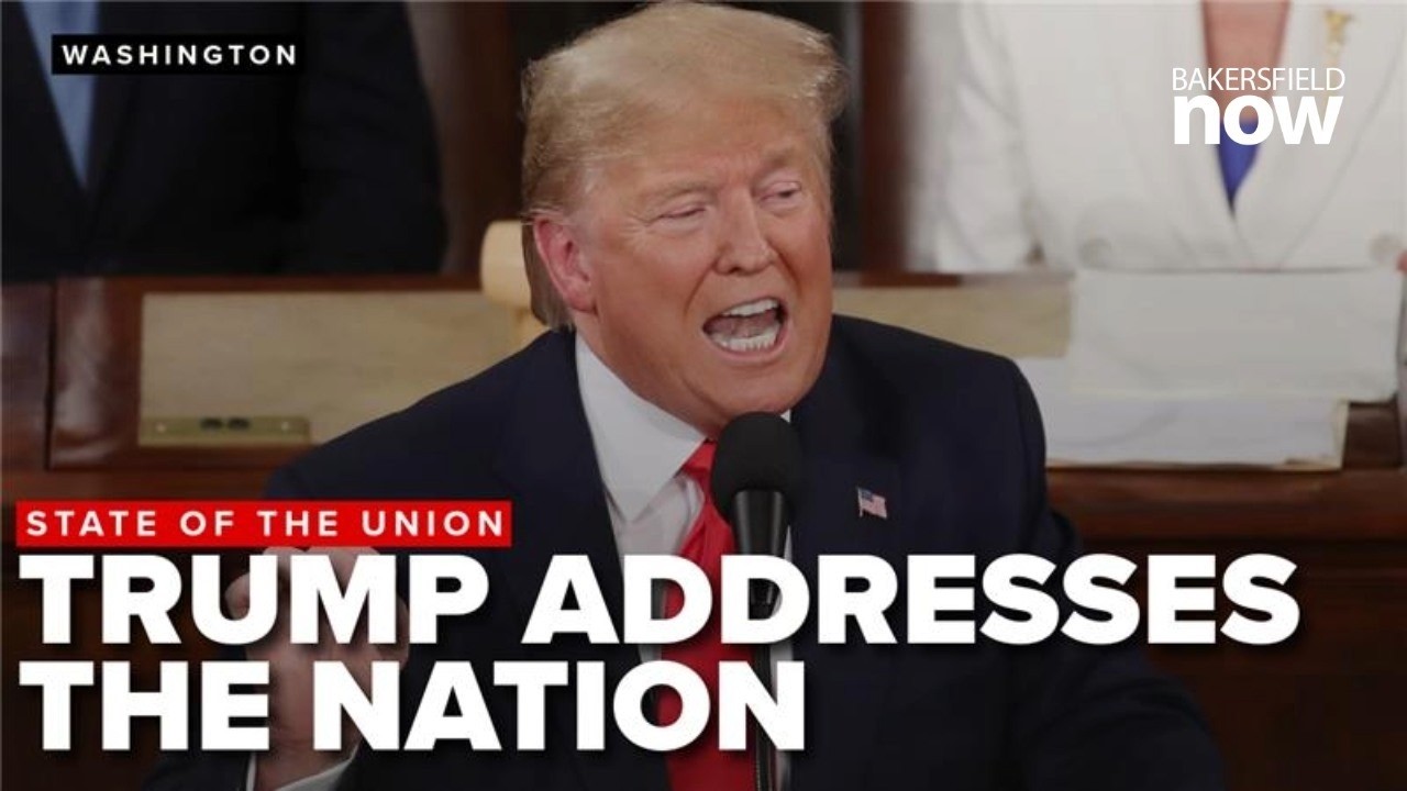 President Trump addresses nation in 2026 State of the Union