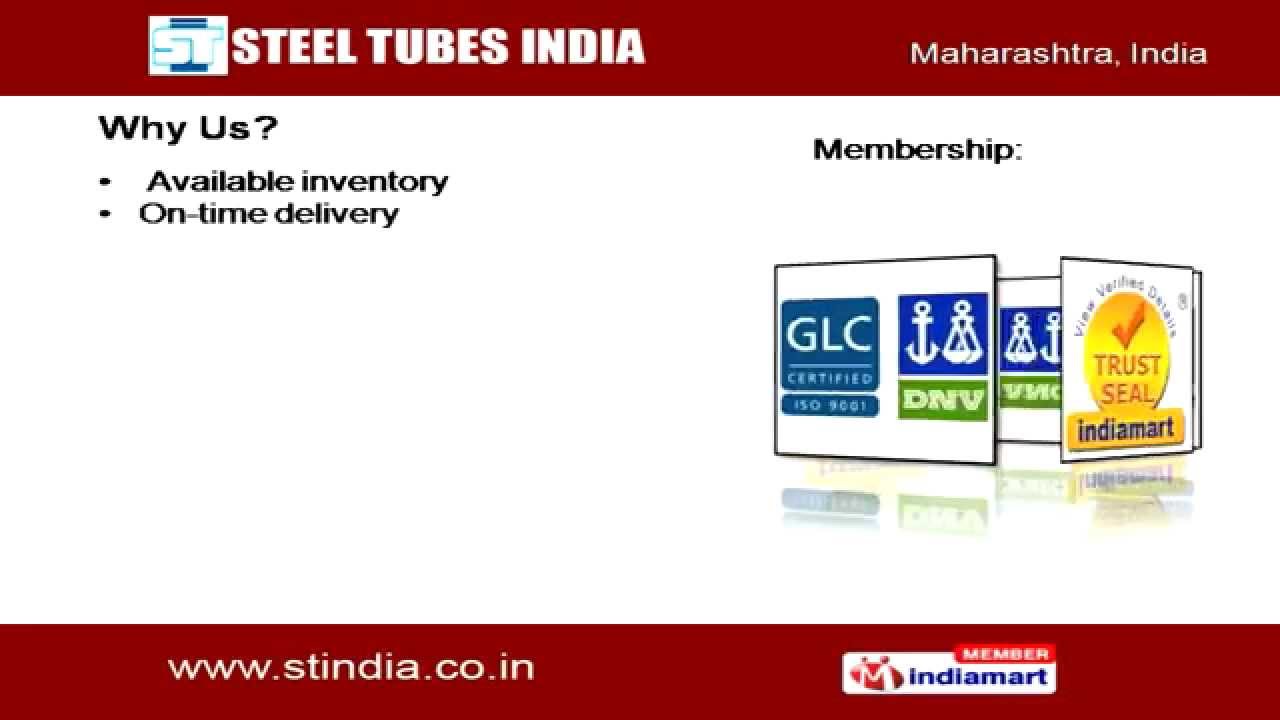 Pipes by Steel Tubes (India) Pvt. Ltd, Mumbai YouTube