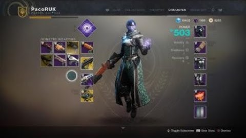 Destiny 2 breaking down a level 10 masterwork weapon