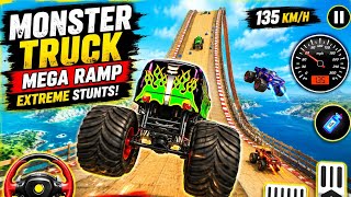 Monster Truck Impossible Mega Ramp Stunts 🚛🔥 | Crazy Racing Gameplay Android Game screenshot 3