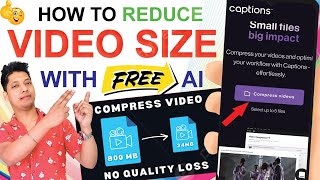 How to Use Captions.ai best free ai to reduce video file size | compress video size online screenshot 2