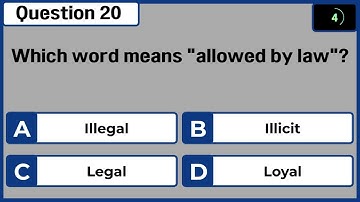 General knowledge quiz47