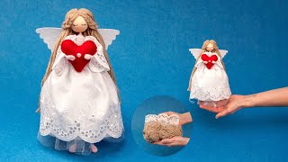 DIY an angel Valentine doll - so easily as a gift, for sale! by Miarti - Creative ideas 1,913 views 1 year ago 6 minutes, 40 seconds